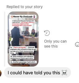 Evbos's tweet photo. Yet another unhappy customer with @wizzair https://t.co/GSKOGg9uLO