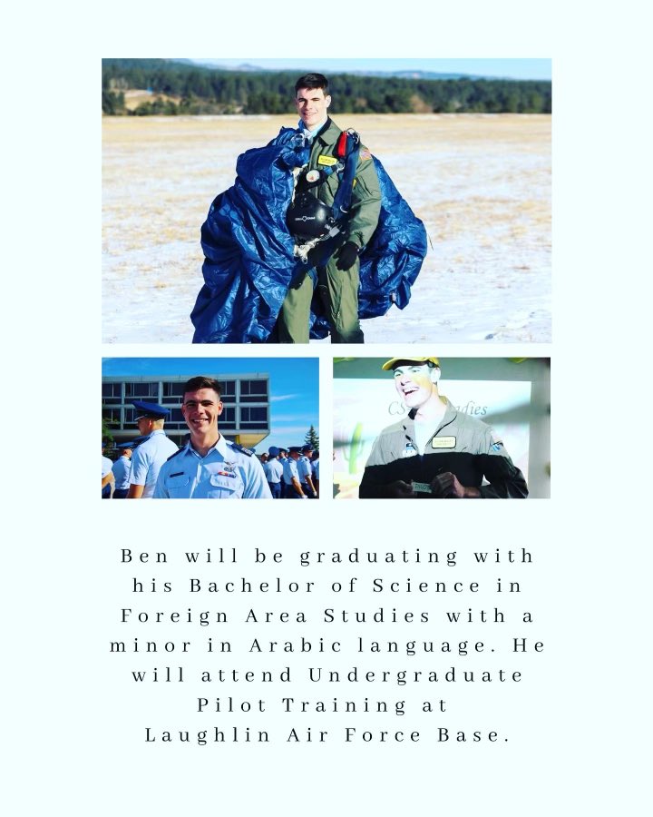eric_wanjura's tweet photo. @Ben_Wanjura21 Congratulations on your graduation - now off to flight training https://t.co/gPci7DA3Rz