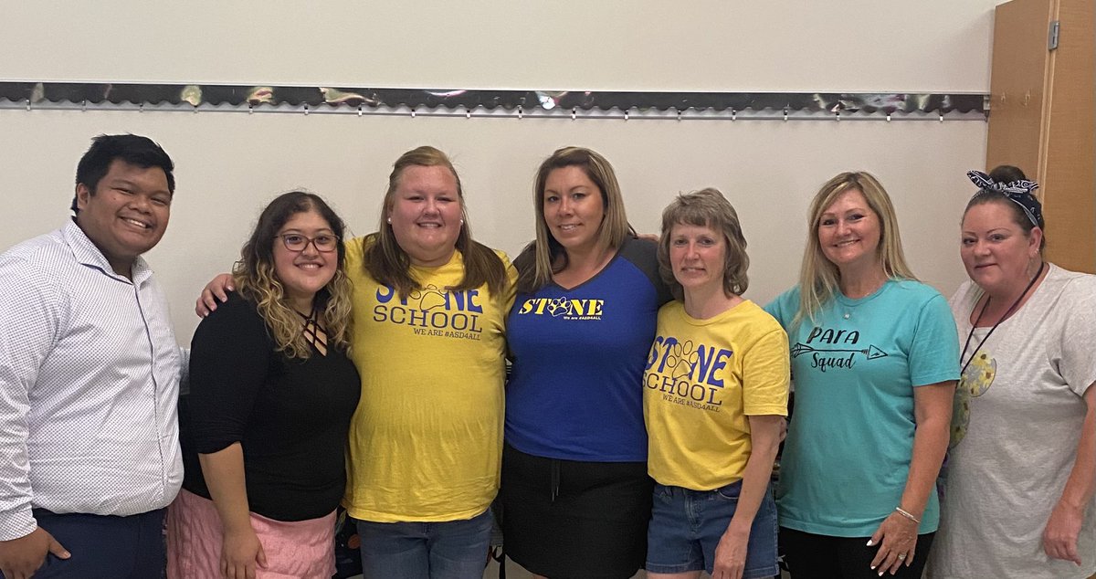 Teaching year 13 completed ✅
Purged &amp; packed everything I own as a teacher- that was overwhelming but definitely needed! I couldn’t have done it w/o my amazing paraprofessionals!
75 days of summer until Year #14!
💙💛💙💛💙💛💙💛💙💛💙💛💙
<a href="/StoneSchool4/">Stone School</a> #ASD4All <a href="/Nicole19617493/">Nicole</a>