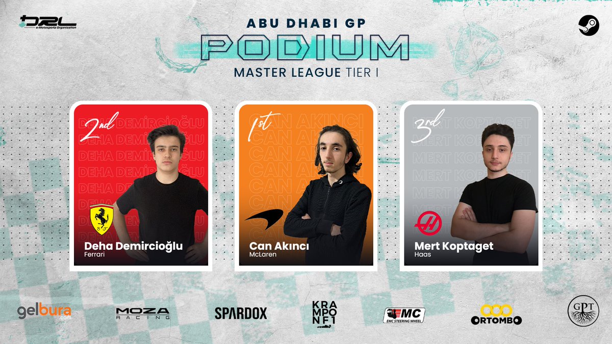 🏁 PC Master League Tier I Abu Dhabi GP🇦🇪 Podyumu
