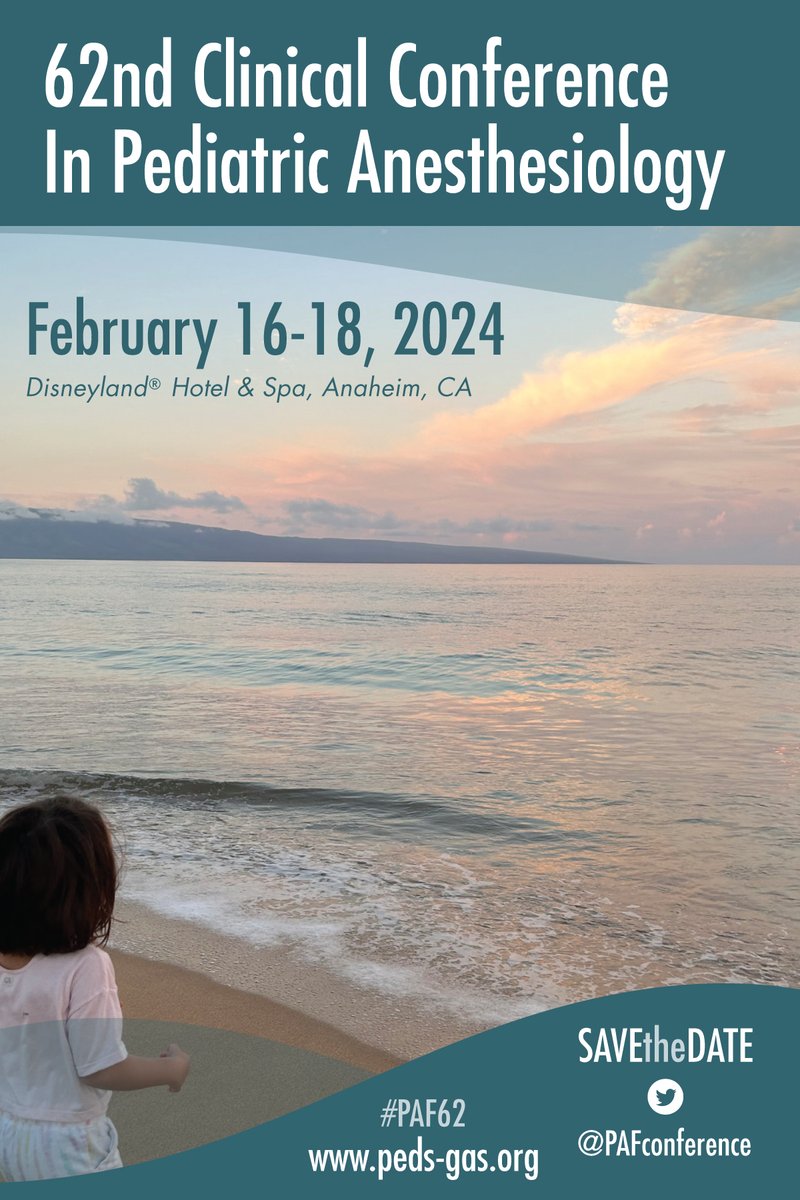 PediatricAnesthesiaFoundation tweet media