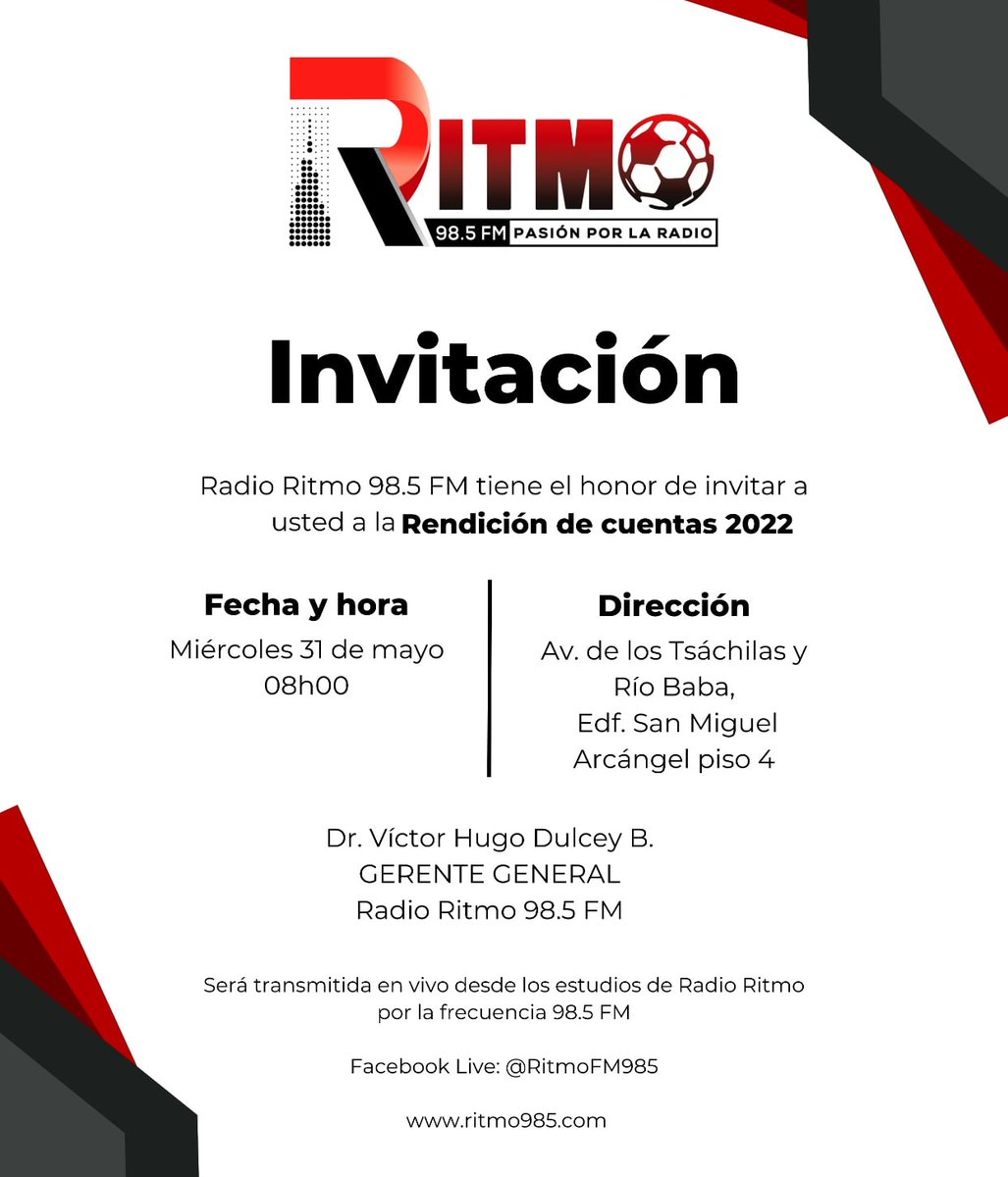 Ritmofm985 tweet media