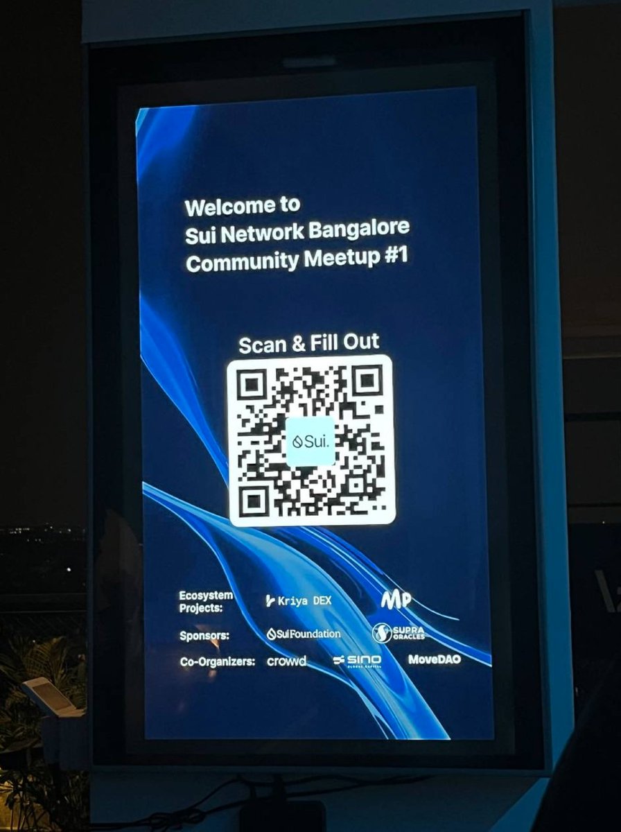 KriyaDEX's tweet photo. 3/b/ Our team won the judge's choice award at the Sui Hong Kong demo and day and co-hosted 2 more meetups in India alongside the @Suifoundation. Relationships are one of the few things that are better when built off-chain 🌊❤️‍🔥 https://t.co/2dlIe5kj2h