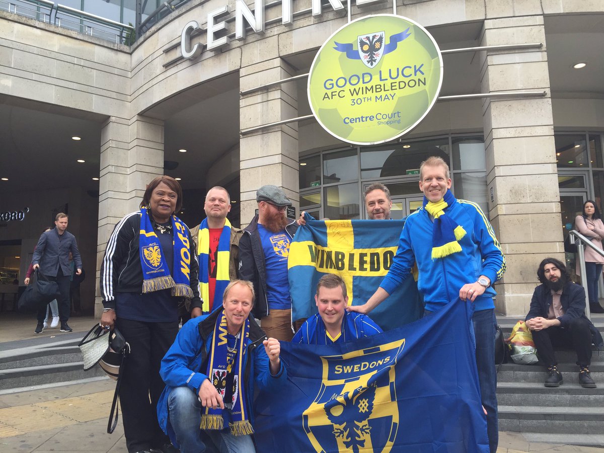 henrikpafcw's tweet photo. @AFCWimbledon @ProSportsImages What a day that was, unforgettable😀 #SweDons https://t.co/TVaH9eoanH