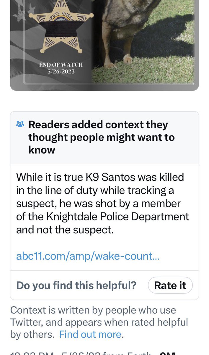 Community Notes & Violations tweet media