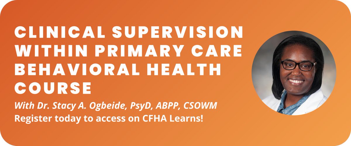 It’s here! #pcbh #PrimaryCare #clinicalsupervision
cfha.net/intro-to-clini…