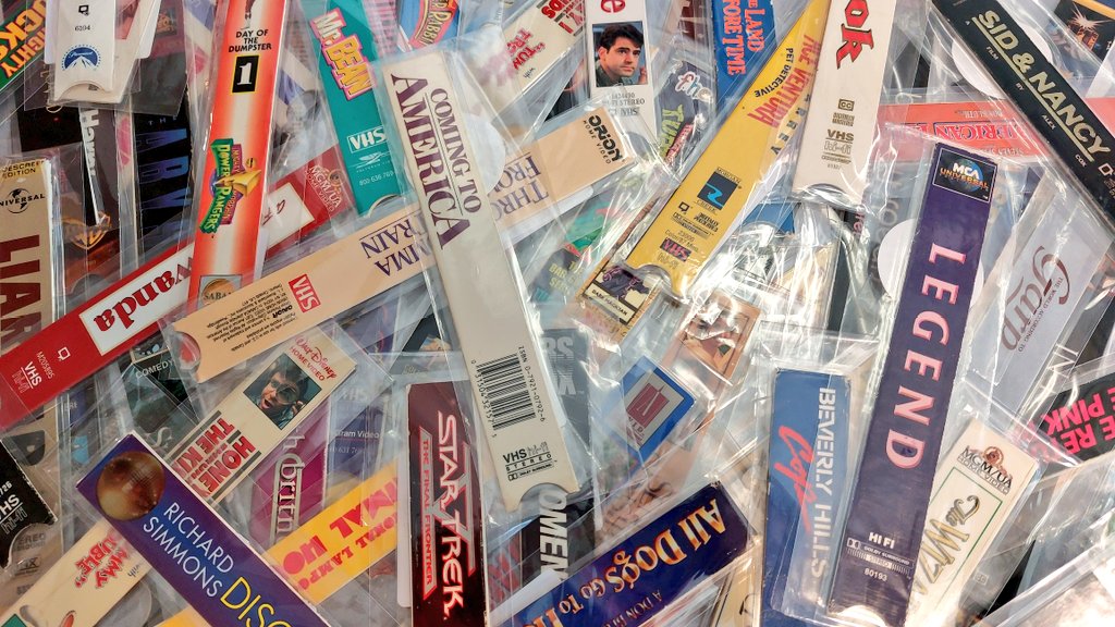 pineapplecrafts's tweet photo. VHS Bookmark restock at Boheme in Lawrenceville today! Own a piece of your childhood that you don't feel guilty about stashing in a box in your mom's basement! Made from real VHS boxes!
#upcycle #vhs #retro #shopsmall #shophandmade #buylocal #supportsmallbusiness #pittsburgh https://t.co/TsIIOb5uA9