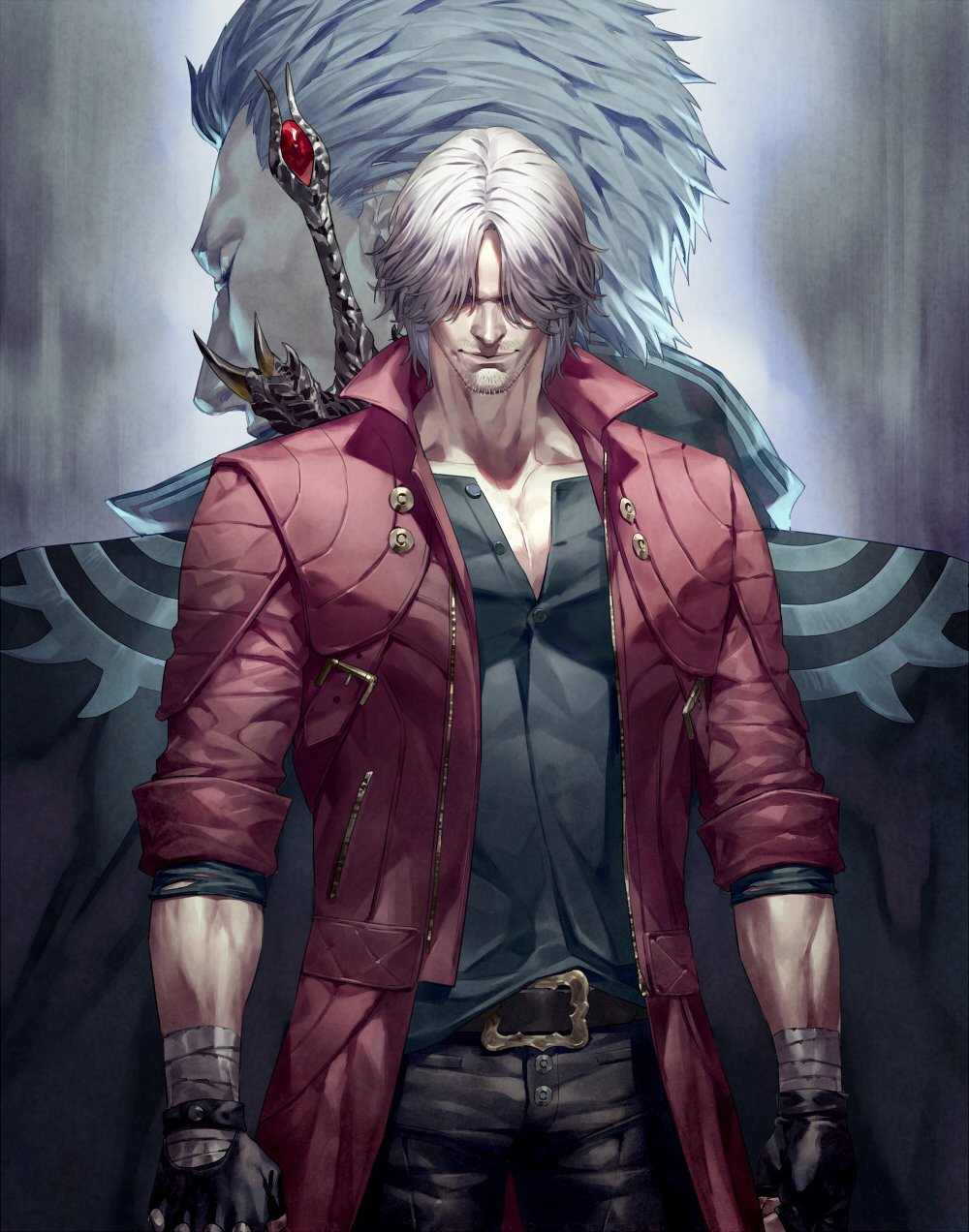 Artist- A  Dante devil may cry, Devil may cry, Capcom art