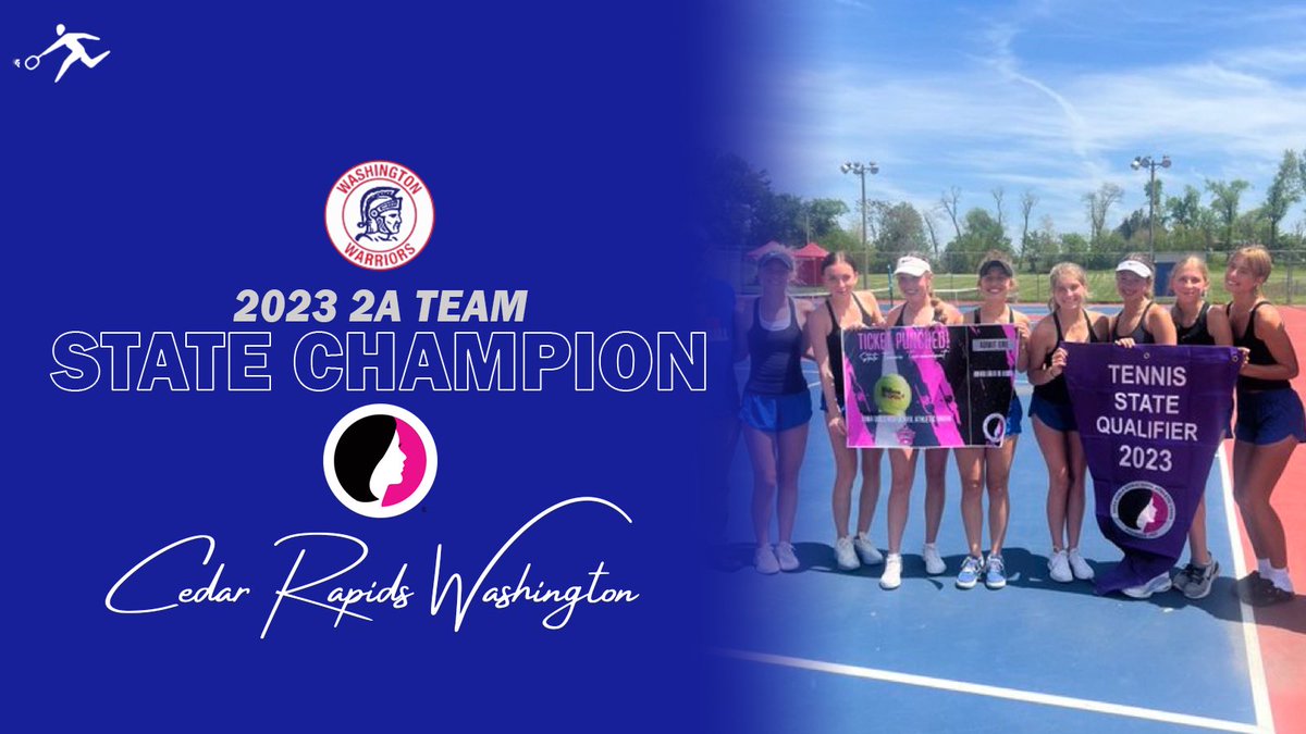 2023 2A Team State Champions - Cedar Rapids Washington

#iahstennis | <a href="/CRWarriorSports/">CRWarrior Activities</a>
