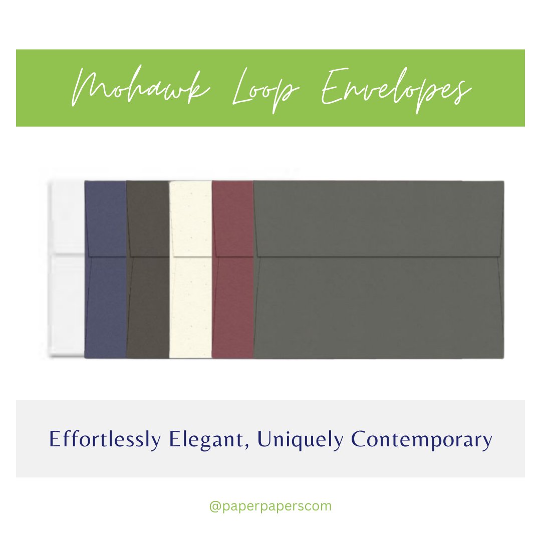 paperpapers's tweet image. Our Mohawk Loop Envelopes are a quality and #economicalenvelopes that we are sure you are going to love! Make sure to get them while they are still available!

Mohawk Loop:

paperpapers.com/shop-by-brand/…

#mohawk #mohawkpaper #mohawkenvelopes #envelopes #envelope #creativelife