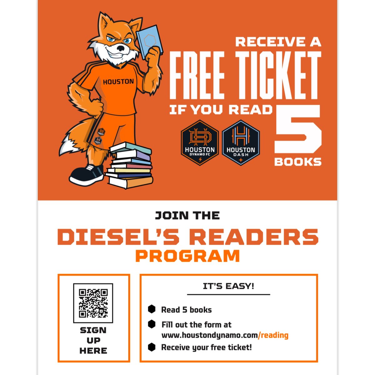 Join us at Bracewell Neighborhood Library on June 7 at 6 PM for a Read-In. Read or listen to a favorite excerpt from a book or poem celebrating diversity. Also, look forward to meeting a <a href="/HoustonDash/">Houston Dash</a> team player discuss their Summer Reading Program. #ILoveHPL #OHOB
