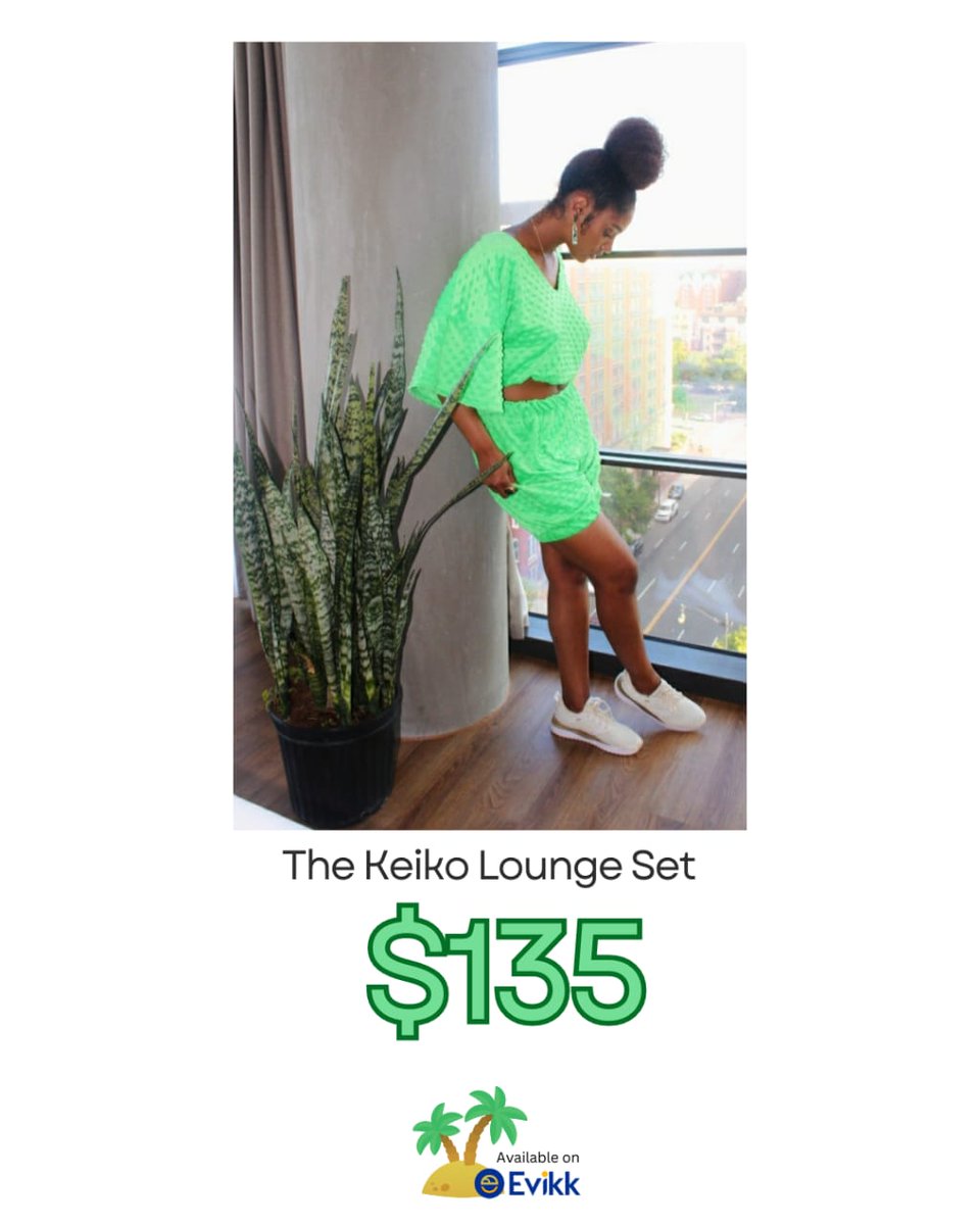 The Keiko set is just perfect for summer drills.
Visit evikk.com now for your order

#explore
#explorepage #evikk #evikkdotcom  #Evikkapp #excellence 
#spotlightbrand