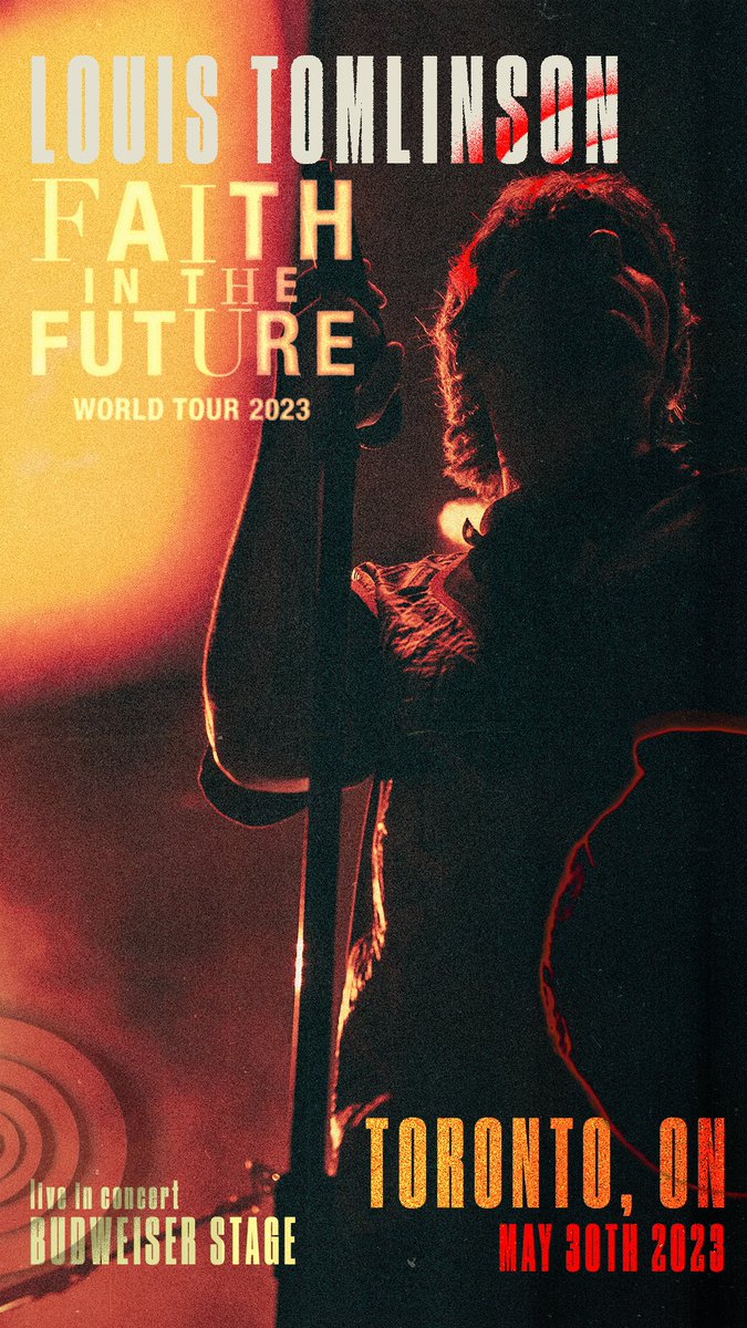 Louis Tomlinson Faith In The Future World Tour 2023 Austin TX July