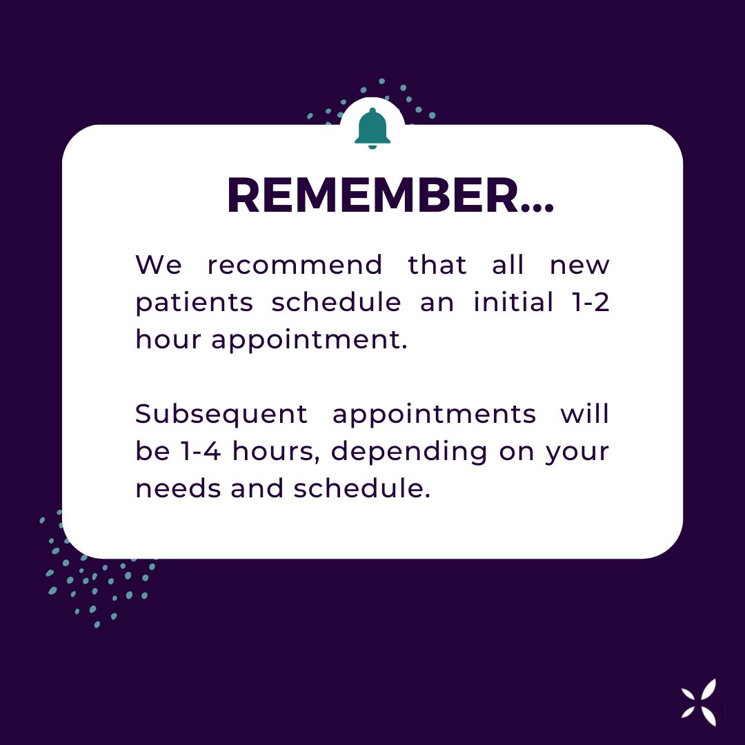 #ThursdayTips: A little reminder when scheduling your appointments at any of our offices!
For more information about our services click the link in our bio or give us a call.
