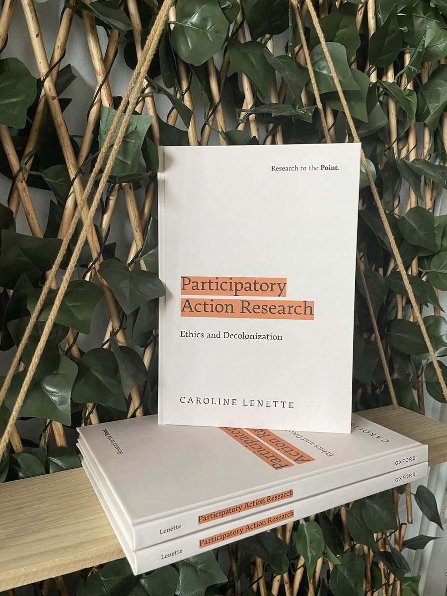 Already 1 yr since my book on PAR was published. After several presentations F2F/online, blog posts and  podcasts, the BEST part are the people who reach out to share their thoughts and ask to work together. More and more people are keen to use #ParticipatoryMethods #PAR
#Writing