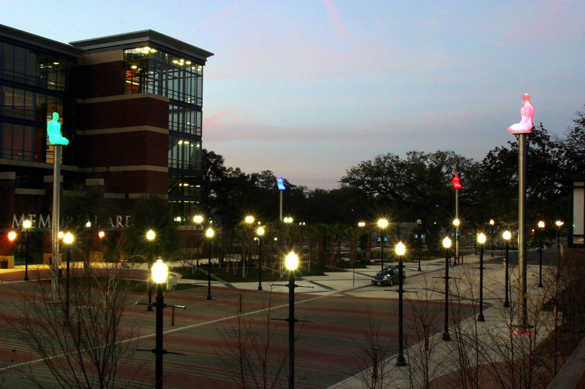 Who knew?  Jacksonville, Florida and Nice, France have something in common. #Jacksonville #ilovenice The artist is Jauem Plensa.