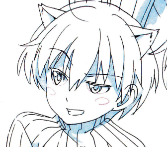 作画資料見ながら描いてるけど、ニパちゃんの表情見てキングヘイローの作画資料思い出した。 