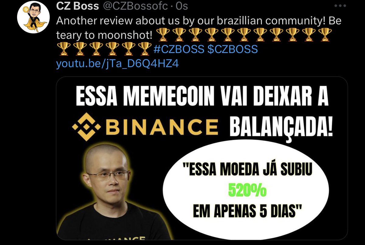 CZ Boss tweet media