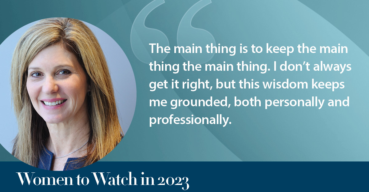 Shana Plott is the first female CEO in Coleman Lew Canny Bowen's history. See why she says it’s important to stay focused on the “main thing” and why she made this year’s list of Women to Watch. bit.ly/3NLHMBR