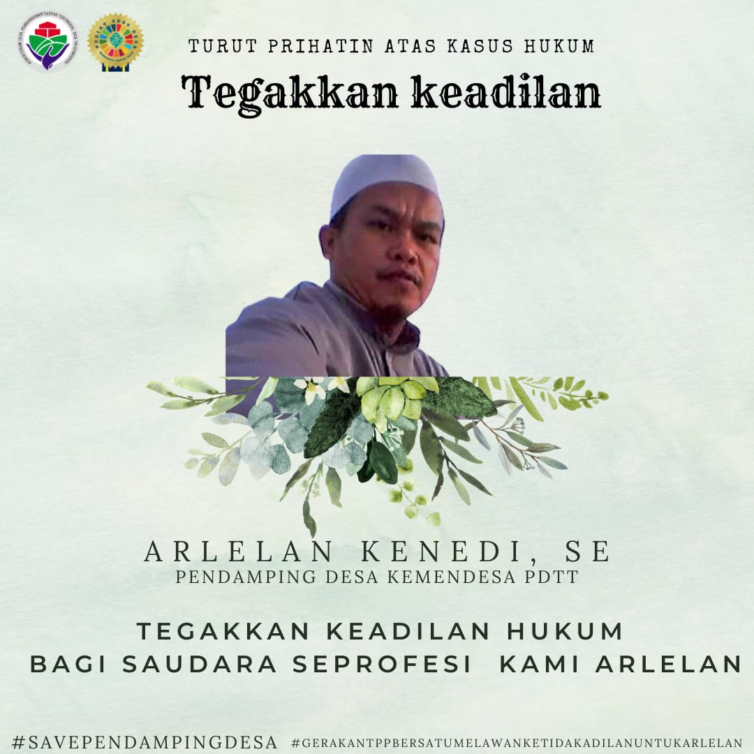 AminAljaid5's tweet image. Beri keadilan bagi pendamping desa
#SaveTPP
#SaveArlelan
@jokowi 
@KejaksaanRI
@mohmahfudmd
@halimiskandarnu
@Kemendespdtt
@malik_haramain
@imansyukri
@taufikmadjid71
@yusradaridesa 
@azzameldzikrie 
@tppkemendes