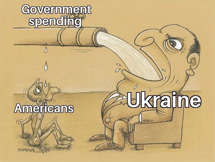 @morethanmySLE Meanwhile, another 300 million just sent in the US Proxy war over if Russia or Ukraine will run the ethnic Russian Donbas region or if NATO will start a nuclear war to remove the Russian Navy from its 300 year Black Sea home in Crimea.