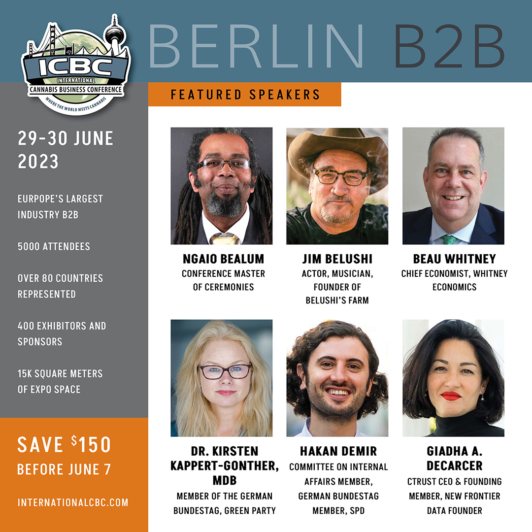 Super stoked to be presenting again in Berlin at the ICBC. Each year this conference gets stronger and stronger and is influencing the trajectory of the global cannabis marketplace.

#icbcberlin, #icbcberlinb2b #icbcberlin23 #whitneyeconomics