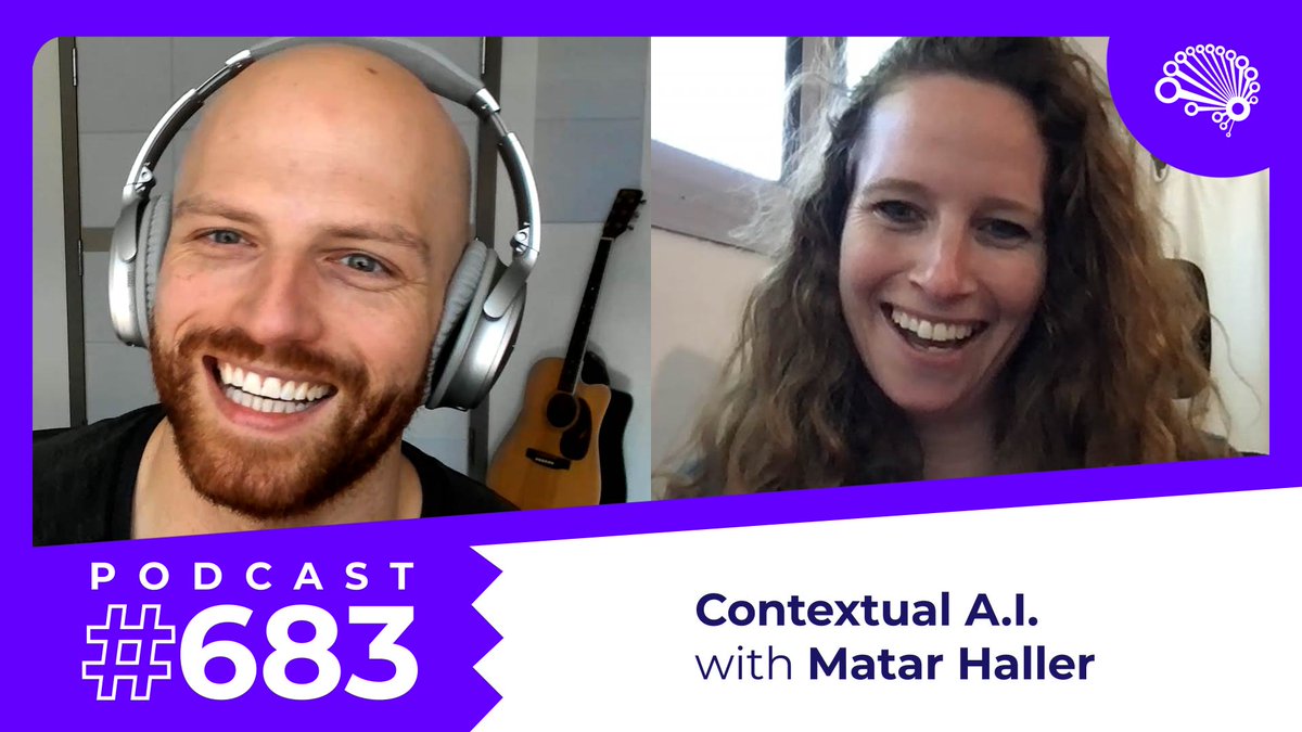 JonKrohnLearns's tweet image. In today&apos;s #SuperDataScience episode, the wildly intelligent Dr. Matar Haller introduces Contextual A.I. (which considers adjacent, often multimodal information when making inferences) as well as how to use ML to build moat around your company.

Watch here:…