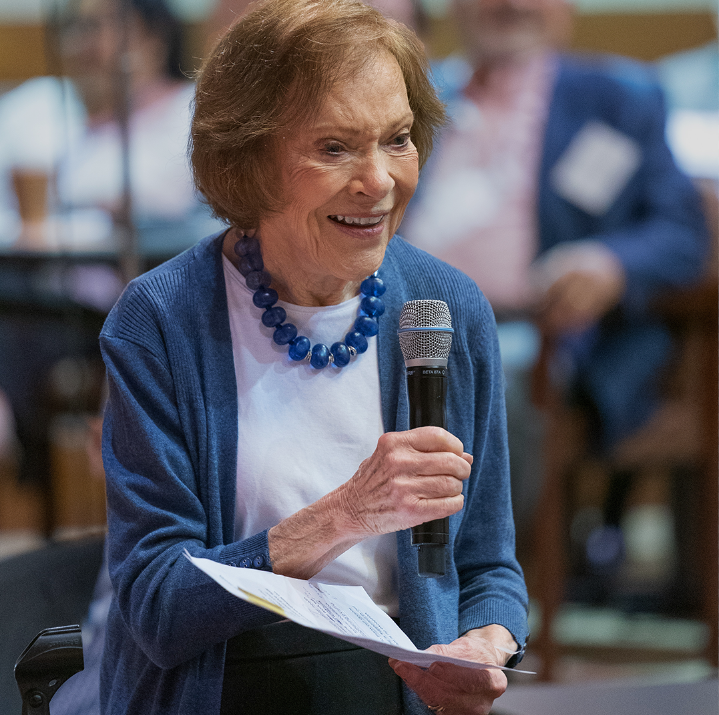 The Carter family is sharing that former First Lady Rosalynn Carter has dementia. She continues to live happily at home with her husband, enjoying spring in Plains and visits with loved ones.

Full statement: bit.ly/3oBlkBc