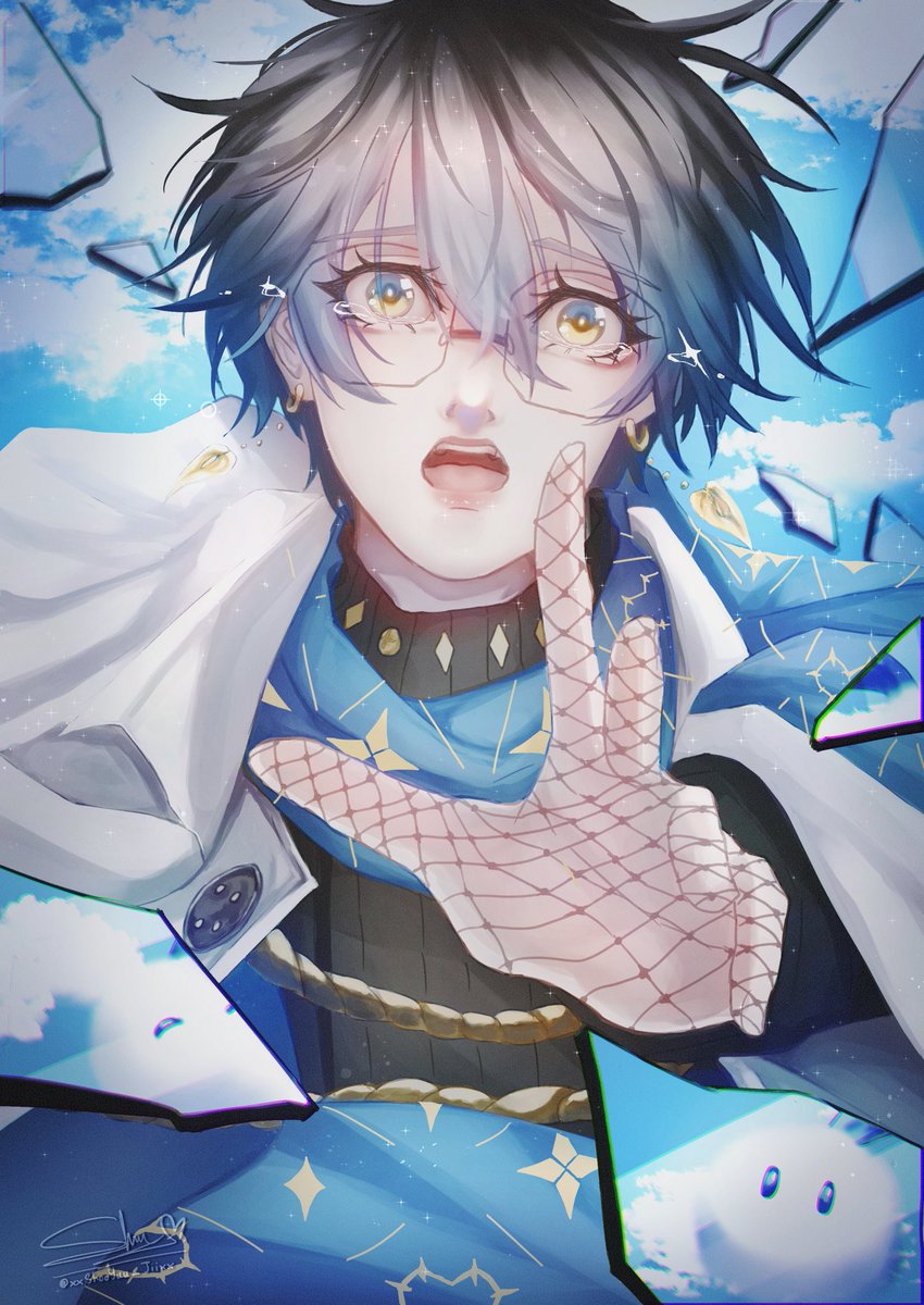 xxShooYuu_Jiixx's tweet image. Blue Light 💙✨….
#Ikenography 
#IkeEveland