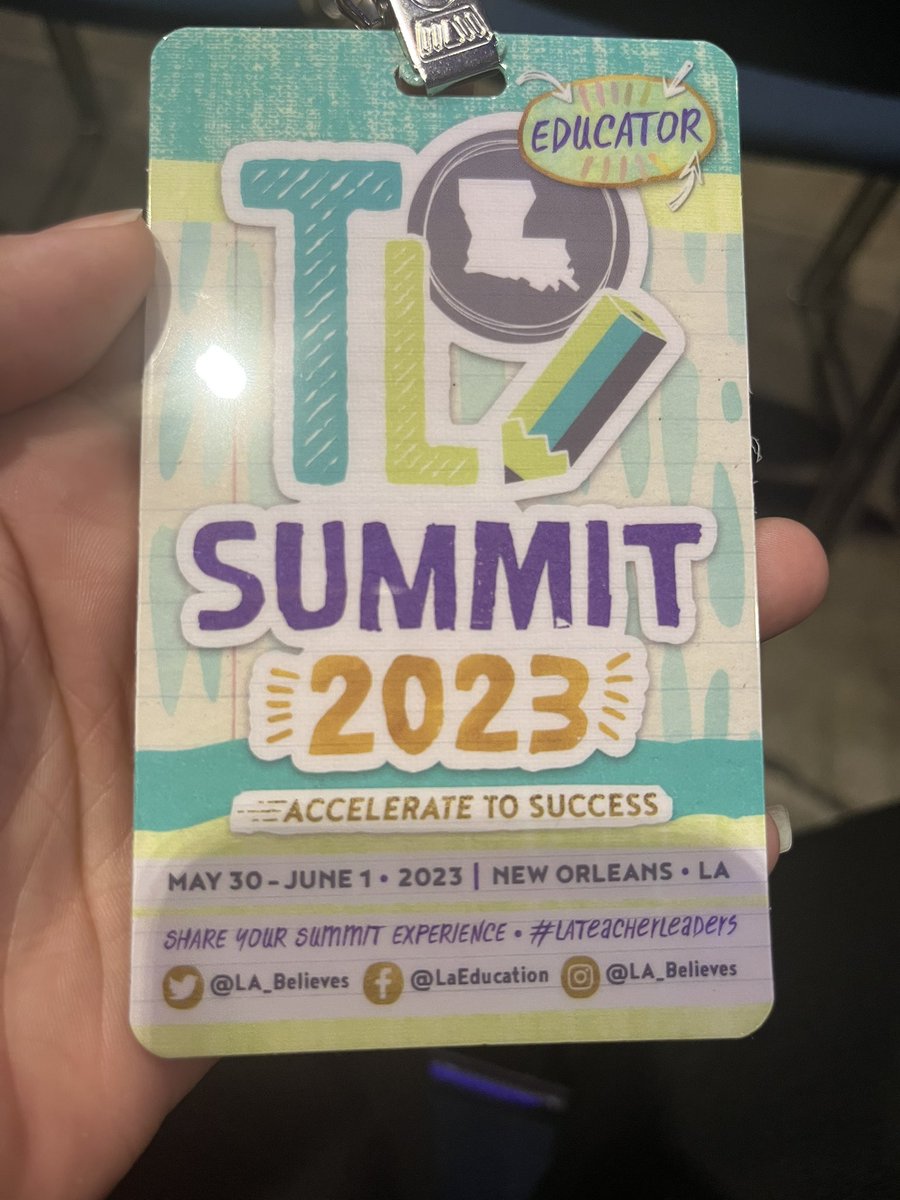 HeatherWReese1's tweet photo. Day 1! Teacher Leader Summit. @La_Believes @SJBPS118 https://t.co/Vm5dd8u9mH