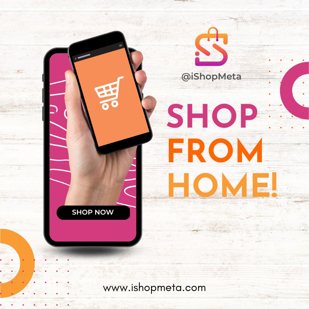 iShopMeta's tweet photo. Shop smart, shop iShopmeta. Find quality products and irresistible deals at your fingertips.
Receive an NFT with every purchase!
π Visit our website: https://t.co/93e9fFCOug
#shopallyouwant #bestdeals #ishopmeta #smartshopping #irresistibledeals https://t.co/X0VPPbFSEL