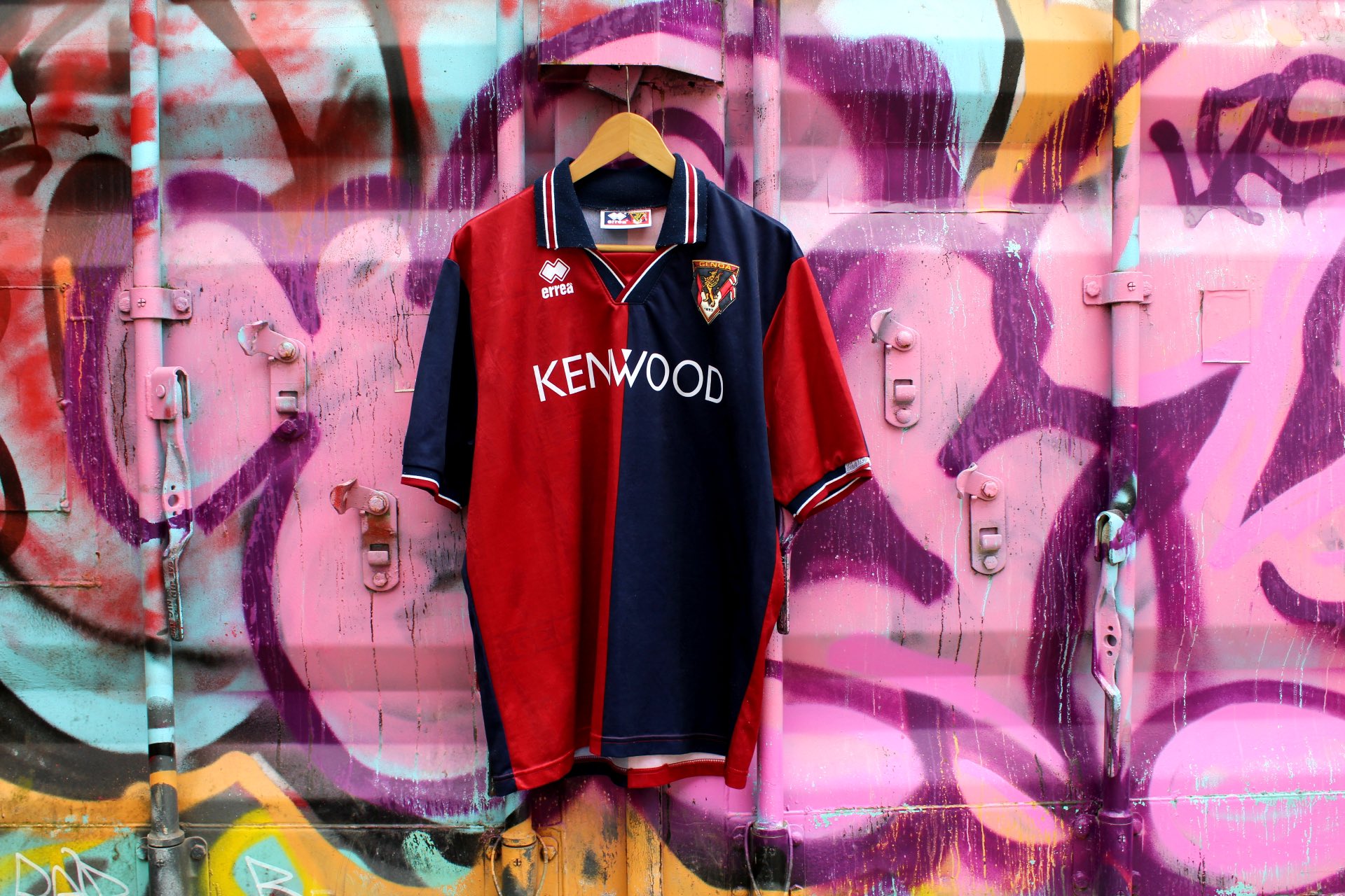 90S VINTAGE 94-95 Genoa H errea キングカズ 1KloppShop on X: 