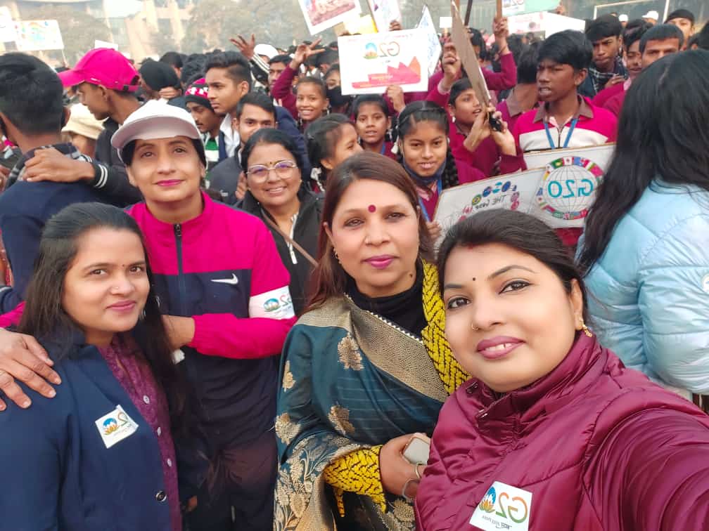 Run for G-20 @ Noida stadium
