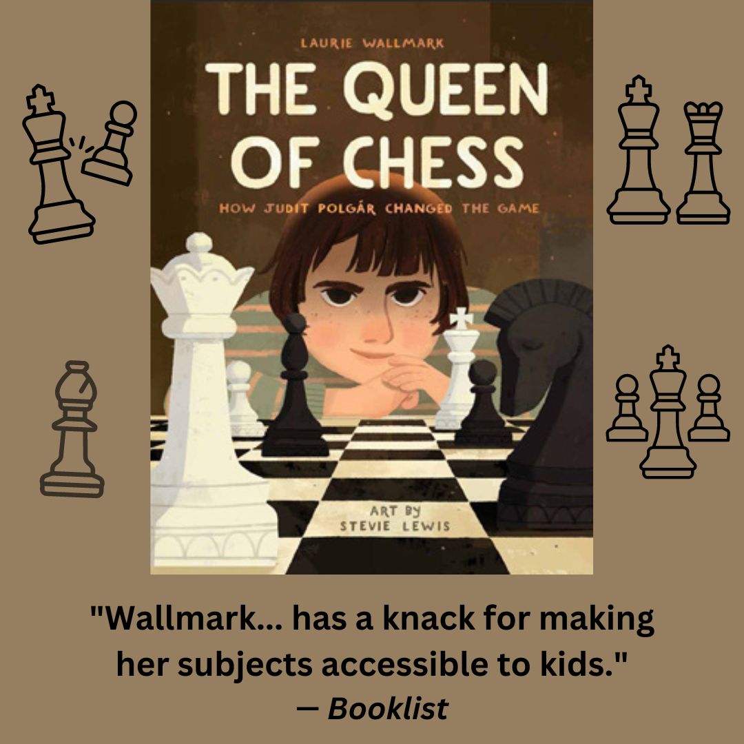 Thanks to @ALA_Booklist for a great review of my next #WomenInSTEM title, THE QUEEN OF CHESS. @SteamTeamBooks @lizaroyceagency @littlebeebooks #teachers #librarian #educators #homeschoolers #bookstagram #booktok #jewish #scicomm #STEM #STEAM #GirlsInSTEM #biography #STEMeducation