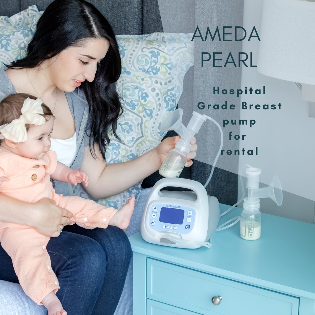 Having trouble getting the right breast pump for your needs? Rent the Ameda Pearl, a hospital-grade breast pump so you can continue to provide the best for you and your baby. 
#Mybreastpump #Ameda #Breastfeeding #Support #Rental