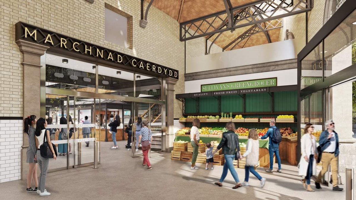 .@CardiffMarket_ and its eclectic mix of independent business have served residents of #CardiffCentral for more than 130 years.

I'm glad to see @cardiffcouncil's plans to restore this iconic building to ensure it remains at the heart of our city for generations to come.