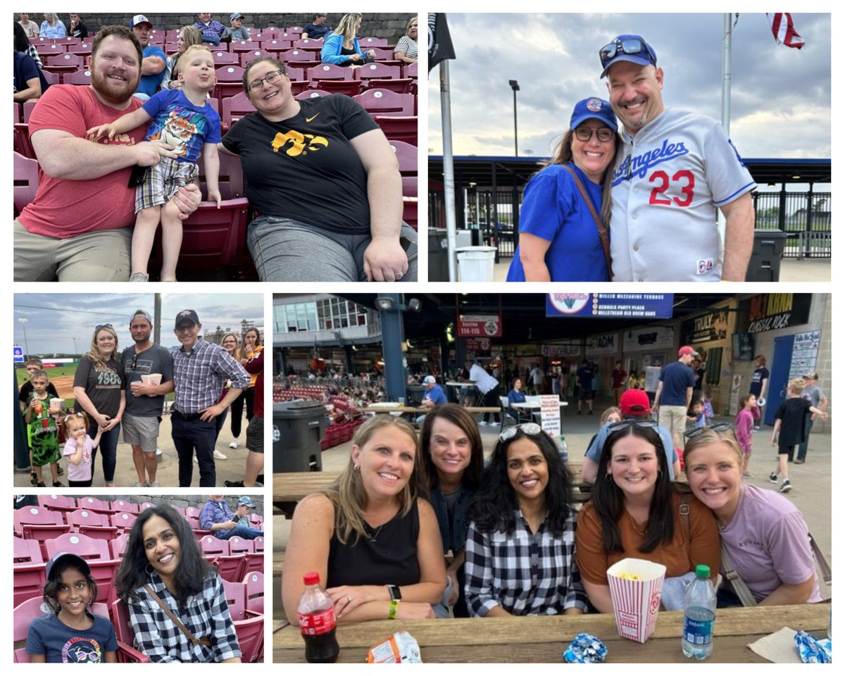 UnitedLifeInsCo's tweet photo. #TeamKuvare had a blast attending the @CRKernels baseball game! This annual event is fun for everyone, and we're already looking forward to next year! https://t.co/f55GnHtEgc