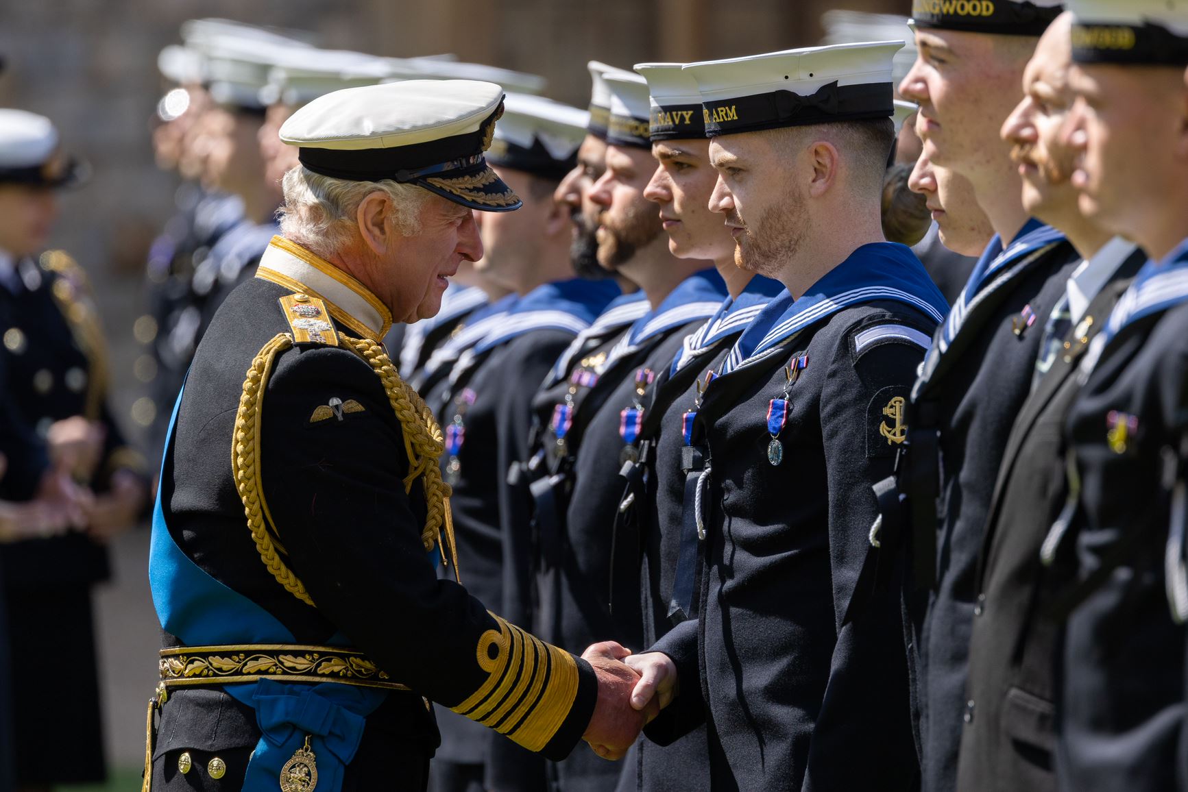 Ministry of Defence 🇬🇧 on Twitter "At Windsor Castle today, RoyalNavy