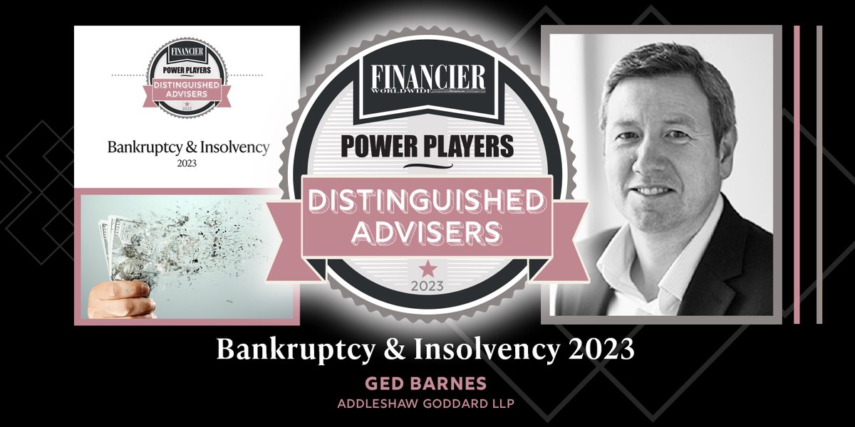 Financier Worldwide Magazine (@fwwmagazine) on Twitter photo Ged Barnes at <a href="/AGinsight/">Addleshaw Goddard</a> features as a Distinguished Adviser in our Power Players report on Bankruptcy & Insolvency, reflecting on his career and the market. Find our report here: bit.ly/3U2SzZw Ged Barnes at <a href="/AGinsight/">Addleshaw Goddard</a> features as a Distinguished Adviser in our Power Players report on Bankruptcy & Insolvency, reflecting on his career and the market. Find our report here: bit.ly/3U2SzZw