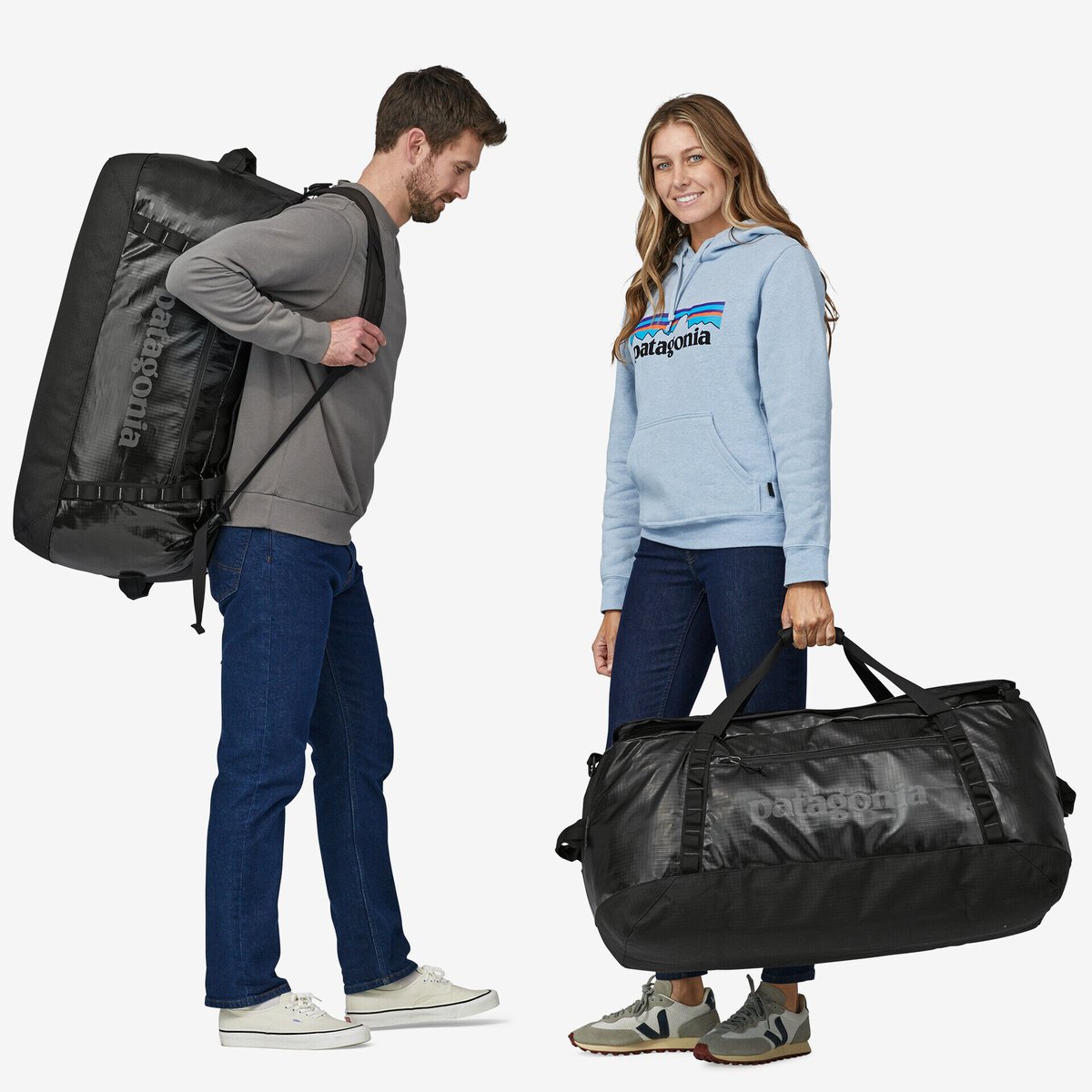 The Patagonia Black Hole 100L Duffel Bag is the perfect travel companion for extended and gear-intensive travel, the Black Hole Duffel 100L lives for rugged adventure and is made with 100% recycled body fabric, lining and webbing.

You can pick yours up - bit.ly/42DbjlI