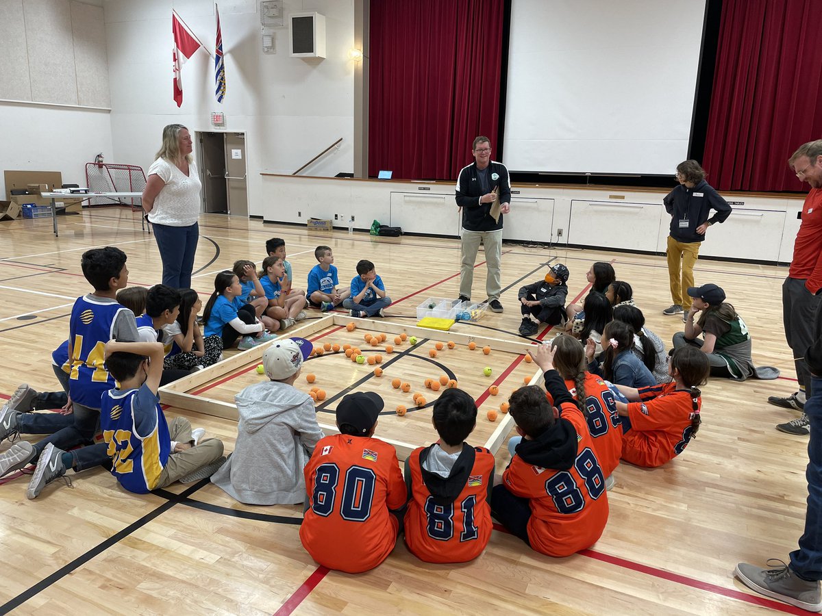 dhsands's tweet photo. We are off and running with our first of 3 #SD43Steam Challenge Days this week! Moon crater sampling arm out of @Makedo ? https://t.co/fvrKN84Wfs
