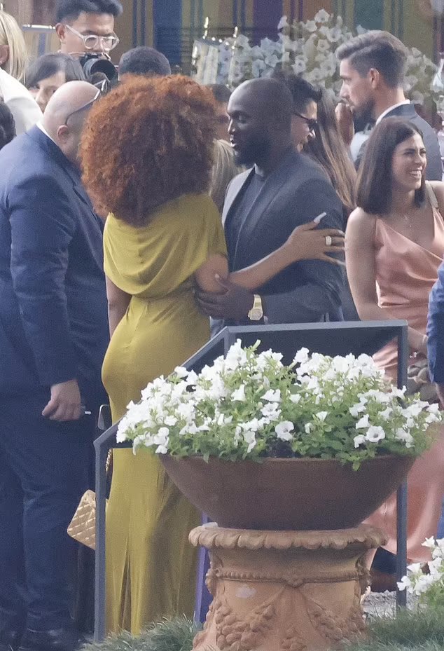 Megan Thee Stallion and footballer Romelu Lukaku spotted holding hands at Lautaro Martinez’s wedding.