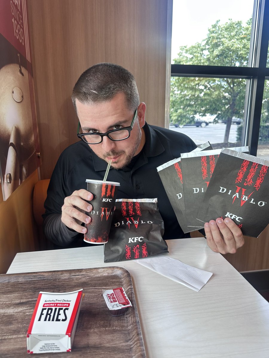 <a href="/Diablo/">Diablo</a> <a href="/kfc/">KFC</a> Marketing is in FULL effect! 

I got quite a few more codes aswell 👺

RT to enter #KFCDiabloIV #DiabloIV #Giveaway