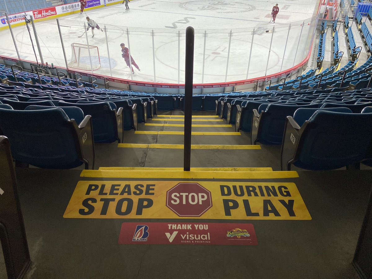 EVERY arena should have a sign like this.