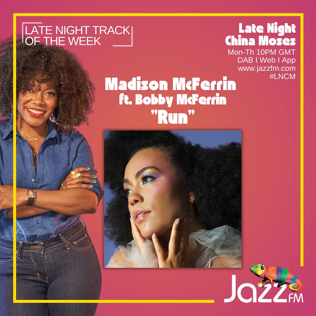 check out this beautiful collab between daughter &amp; father all this week <a href="/jazzfm/">Jazz FM</a>
(and listen to the darn album)
<a href="/madmcferrin/">Madison McFerrin</a> <a href="/bobbymcferrin/">bobby mcferrin</a>

#lncm #latenightchinamoses