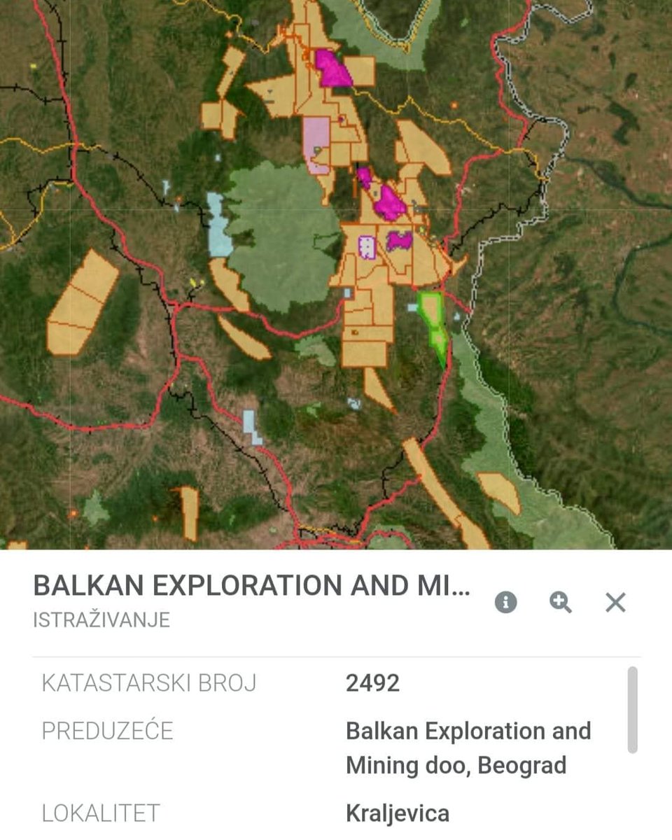 EkoIstok's tweet photo. #EkoIstok podseća da je cela Istočna Srbija pod aktuelnim planom rudnih iskopavanja i istraživanja, a da je spomen park šuma Kraljevica itekako na tapetu. #Zaječar stoji ujedinjeno da to ne dozvoli!
#za_kraljevicu #istočna_srbija #timok #istočnasrbija #kraljevica
#srbija🇷🇸 https://t.co/GY5nfcztna