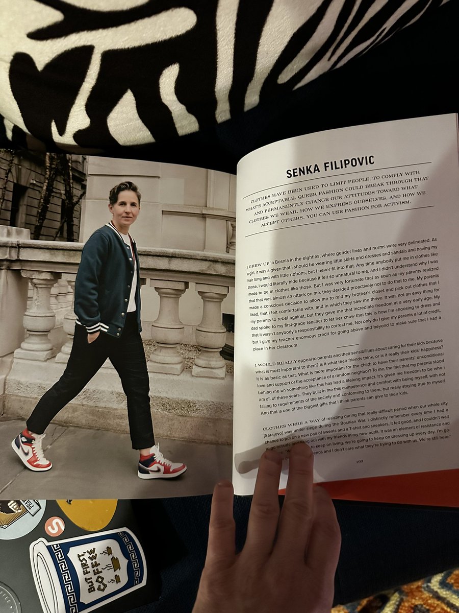 SenkaFilipovic's tweet image. Today is publication day of “@dapperQ Style: Ungendering Fashion” by the incredible @DolceFemmeAnita! It’s an honor to be a small part of this incredible &amp;amp; timely book that celebrates #queerstyle and #fashion as activism. 

Get your copy today: harpercollins.com/products/dappe…

#Pride2023