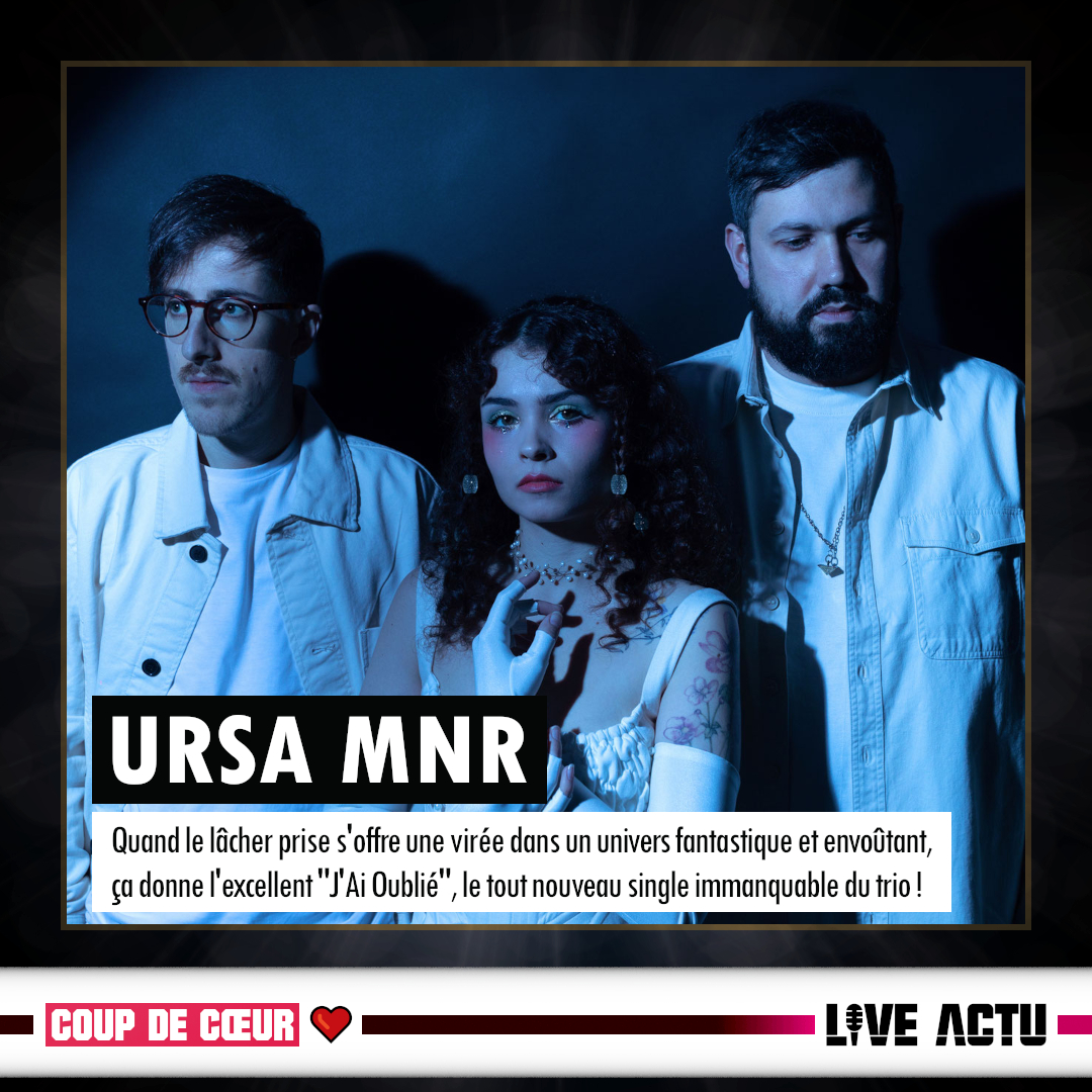 ❤️ #CoupDeCoeur 

URSA MNR signe une ode au lâcher prise envoûtante à souhait grâce à leur nouveau single « J'Ai Oublié » 🙏💫

🔹 L'info flash 👉 instagram.com/p/Cs4BHwGgV5L/
🔹 Voir le clip 👉 youtube.com/watch?v=qPzvy1…