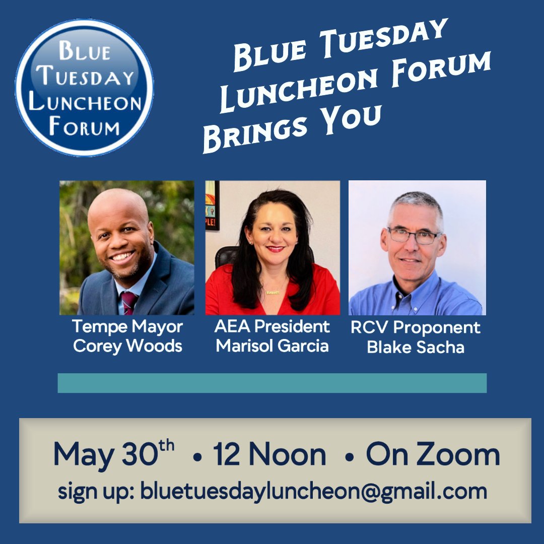 Blue Tuesday Luncheon Forum tweet media
