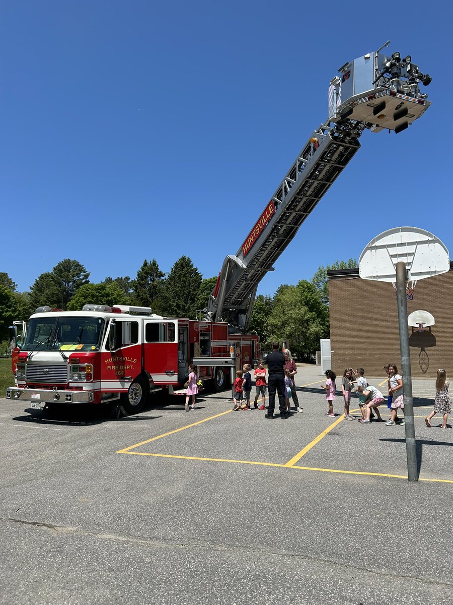 It’s always a fun day when the <a href="/townhuntsville/">Town of Huntsville</a> Fire Department comes to play.